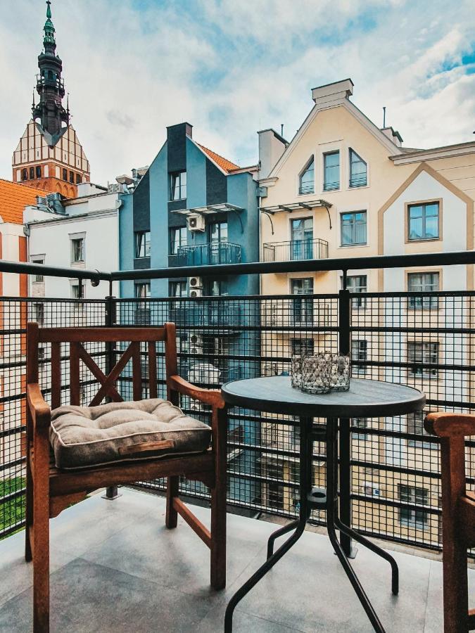 Apartament Ohar Downtown Elblag Exterior foto